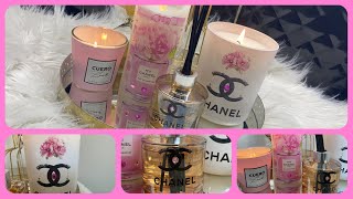 Déco maison et bougie Chanel / زيني منزلك بأسماء الماركات العالمية شانيل