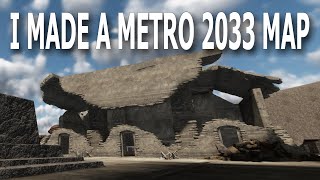 I made a Metro 2033 inspired map in ARMA Reforger...