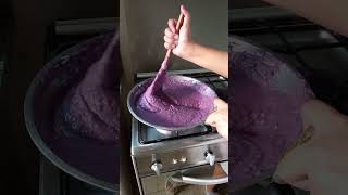 HOMEMADE UBE HALAYA😋 #shorts #fooodie#desert#asmr