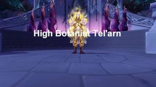 The Nighthold - High Botanist Tel'arn Boss Voice English