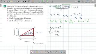 Problemi svolti di termodinamica - Primo principio - 03