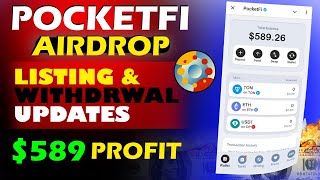 Pocketfi Airdrop - Pocketfi Airdrop Real or Fake - Pocketfi Airdrop Withdrawal - Pocketfi Updates