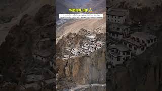 Dhankar Monastery: Exploring the Spiritual Heart of Spiti Valley 🌄🕉️ #HimachalPradesh #travelvlog