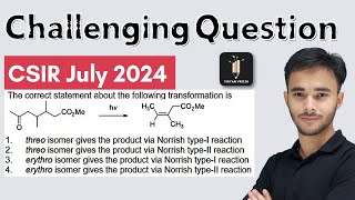 Chellenging Question 02 | CSIR July 2024