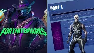 Fortnitemares Trailer and Fortnitemares Challenges!!! - Fortnite!!!