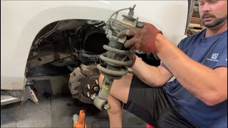 2018 Yukon Denali front strut assembly replacement- DIY SAVE SOME MONEY!