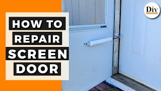 How to Replace Screen Door Hydraulic | Hydraulic Storm Door Closer