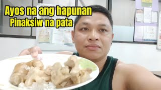 Taiwan ofw | Ganito masarap na ulam kapag tapos na fiestahan | lutong batangas