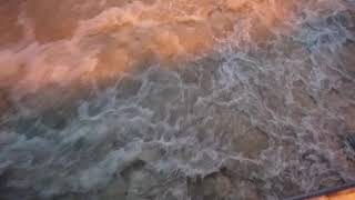 Staudamm des Baldeneysees nach dem Unwetter Teil C