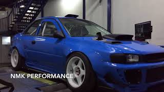 Subaru GC8 with a Subaru EJ25 engine