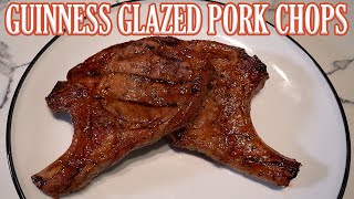 Guinness Glazed Pork Chops