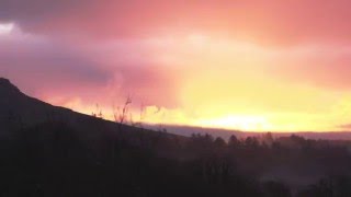 Sunrise over Burrator, Dartmoor, Devon.