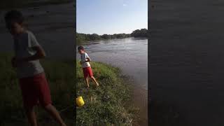 fomos no rio Paraopeba, veja como tá bonito, que recuperação tem a natureza, Deus seja louvado