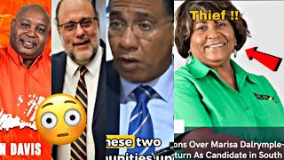 MARISA BIG THIEF SOUTH TRELAWNY MP ANDREW HOLNESS SURPRISE BY BASHING SHE’S GETTING FABION DAVIS!!