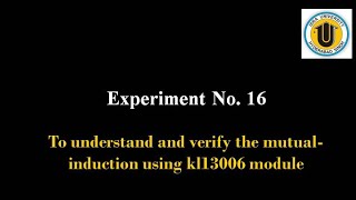 Mutual Induction (Theory)