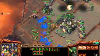 0007 4v4 SC2 Zerg FPVOD Extinction ZZPT vs TTPP 1/1