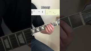 Money Guitar + Tabs #guitarsheetmusic #guitartutorial #guitarcover #easyguitartabs