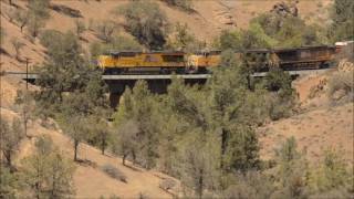 Union Pacific Manifest Tehachapi pass,