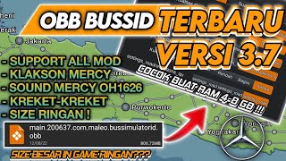 UPDATE OBB BUSSID V3.7 TERBARU📌|  SOUND MERCY OH 1626🌾| COCOK BUAT RAM 4/8 GB❗