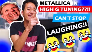 How Metallica Sounds In HIGH G Standard Tuning!![hilarious]