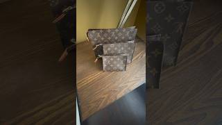 Louis Vuitton Trio Toiletry Pouch #louisvuitton #lvlover #gucci