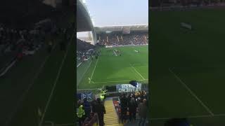 Udinese - Atalanta - ingresso in campo