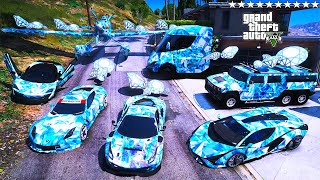 GTA 5 - Stealing DIAMOND VEHICLES with Franklin! (Real Life Cars #265)