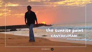 kanyakumari sunrise point | Kanyakumari hindi vlog 🤩 | MUST WATCH Sunrise Point in India