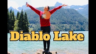 NORTH CASCADES: DIABLO LAKE IN WASHINGTON STATE