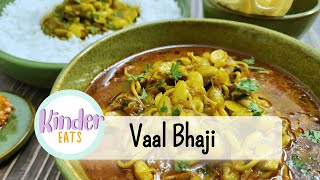 Easy Sprouted Vaal Bhaji | वाल की सब्जी | वाल भाजी | Flat Bean Curry | Indian Recipe | Indian Curry