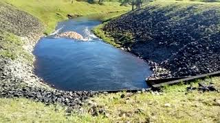 Canal da represa de Taiaçupeba em Mogi das cruzes