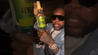 vybz Kartel show his new rum