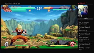 Teh_Beavs goes Super Saiyan Dragonball fighterZ