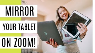 How I Mirror My iPad on Zoom! | Remote Learning Tip!