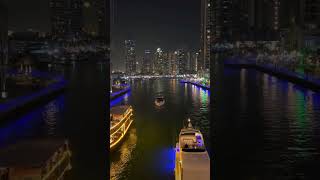 Night in Dubai Marina 2024 🌌 #dubaimarina #dubai #2024 #shorts #top #tour #vacation #отдых #тур