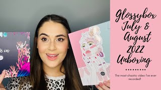 GLOSSYBOX JULY & AUGUST 2022 UNBOXING