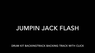 Jumpin Jack Flash Drum Kit Backing Track With Click