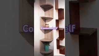 Beautiful Corner Shelf Ideas 😊 #carpenter # viral# trending#designer