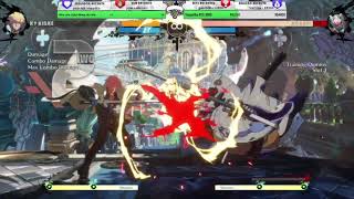 Guilty Gear Strive Ky Kyske fast roman cancel dash fireball cross