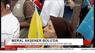 Meral Akşener Bolu mitingi   19 Haziran