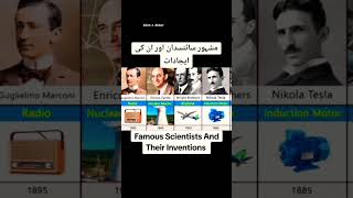 Famous Scientist and their inventions #foryou #trending #information #viralvideo #viralshots #viral