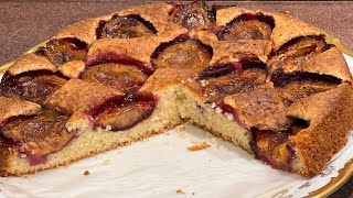 Сливовый пирог- самый простой, но самый вкусный / Сладкиш със сливи / Plum  pie