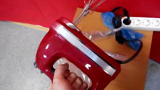 Ручной миксер KitchenAid 5KHM9212EER 17.01.2018 проверка