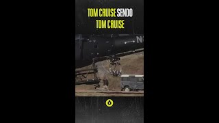 TOM CRUISE SENDO O PRÓPRIO DUBLÊ