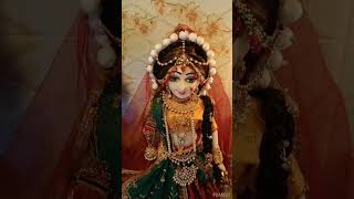 Ab to aajao kanha 🙏🙏#youtubeshorts #viralvideo #shringaar #radhradhe