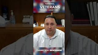 #shorts Veterans & Military Families Month Highlight - Benjamin with Veteran Services