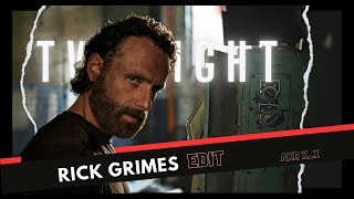 Twilight GRAVECHILL Edit | Rick Grimes💀 | Sigma Edit🗿| TWD #rickgrimes #sigma #sigmamale