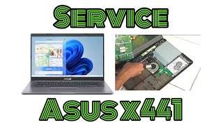 TUTORIAL SERVICE LAPTOP | GANTI SPEAKER SEMBER | ASUS X441 #tutorial