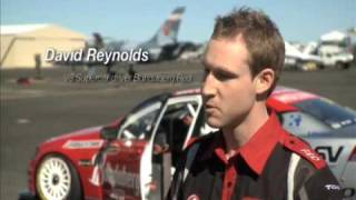 Bundy Red Commodore V8 Supercar v Jet Fighter