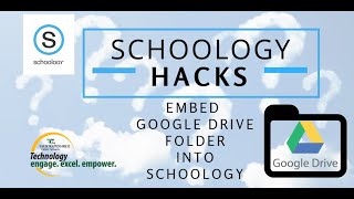 Embed Google Drive Folder Into Schoology